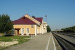 станция Кимовск: Вид с платформы в сторону Узловой