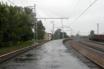 станция Ключевка: Вид с платформы в сторону ст. Маклец