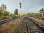 станция Извалда: Выходные светофоры P3, P1, P2, P4. Нечётная горловина
