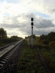 станция Извалда: Входной светофор N (нечётный) из Силавы