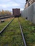 станция Даугавпилс: Подъездной путь пункта приёма металлолома