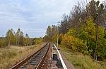 о.п. 22 км: Вид с платформы в сторону Вязьмы