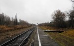 о.п. Иваново-Сергиевский: Вид с платформы в сторону Брянска