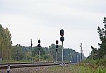 станция Пунка: Выходные светофоры Н1,Н2,Н3