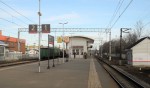 станция Дедовск: Вид с платформы в сторону Волоколамска