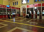 станция Москва-Рижская: Интерьер кассового зала