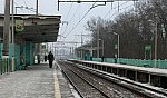 о.п. Трикотажная: Вид с платформы № 1 в сторону Москвы