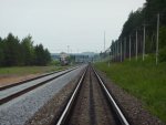 станция Даугавпилс-Шкирошанас: Вид с севера (Петербургское направление)