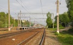 станция Холщевики: Вид в сторону Волоколамска
