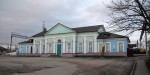 станция Волоколамск: Пассажирское здание, вид с обратной стороны