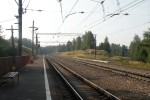 станция Иванцево: Вид с платформы в сторону ст. Костино