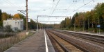 станция Костино: Вид в сторону Дмитрова