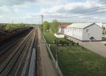 станция Столбовая: Вид в сторону Москвы и ст. Сандарово
