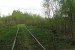 станция Сошно: Граница станции со стороны ст. Жарковский