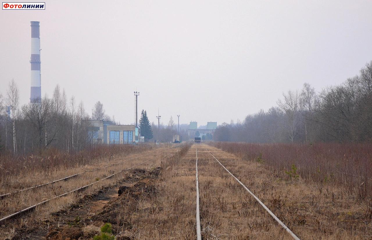 Станция ГРЭС. Вид в сторону Валутино