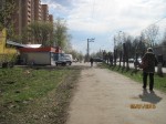 о.п. Парковая: Вид с бывшей платформы в сторону Павловской слободы, о.п. Парковая-1