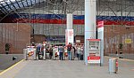станция Аэропорт Шереметьево: Выход с платформы