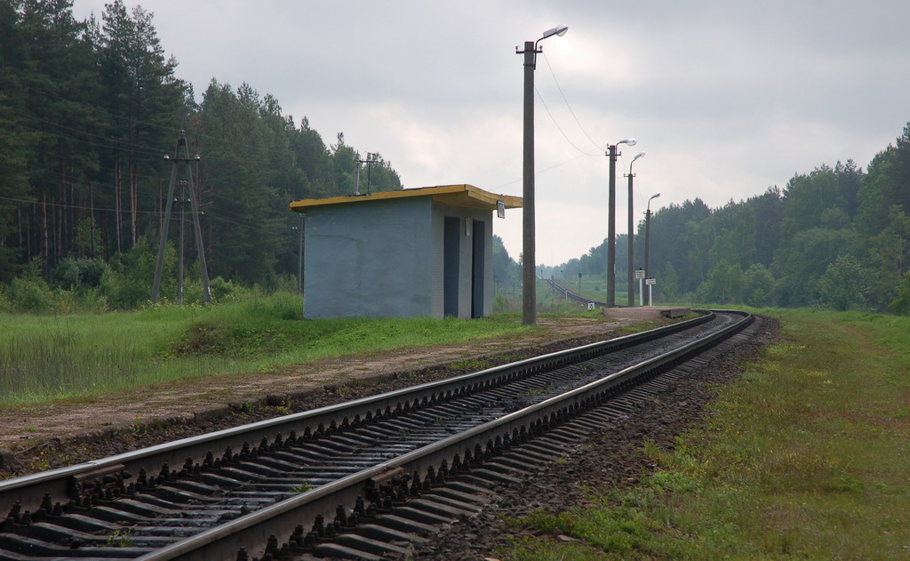 Вид платформы в сторону Смоленска