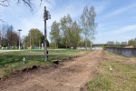 станция Заольша: Разобранный подъездной путь Заольшанского цеха РУПП «Витебскоблнефтепродукт»