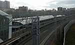 станция Лихоборы: Вид платформ в сторону ст. Серебрянный Бор