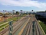 станция Владыкино-Московское: Вид в сторону ст. Ростокино
