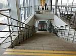 станция Лихоборы: Пешеходный спуск к платформе в сторону о.п. Окружная