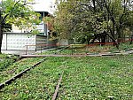 станция Бойня: Заброшенный путь к парку Симоново, вид с Крутицкой набережной на северо-восток