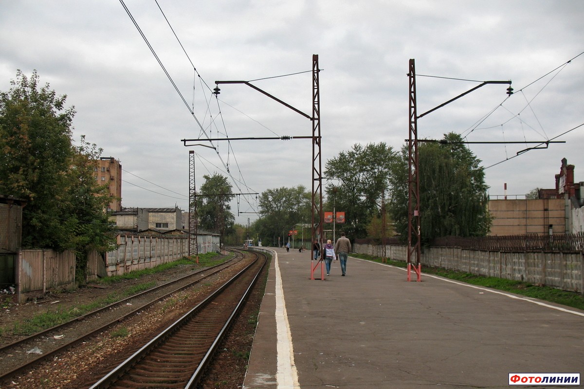 Вид в направлении Белорусского вокзала
