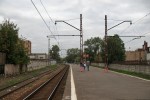 о.п. Москва-Станколит: Вид в направлении Белорусского вокзала