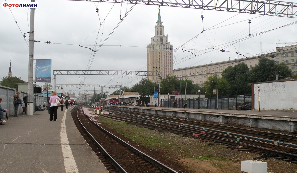 Вид в сторону Курского вокзала