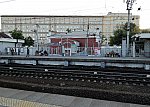 станция Москва-Каланчевская: Первая платформа и здание пригородных касс