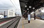 станция Москва-Каланчевская: Вид в сторону Курского вокзала с новой платформы № 2