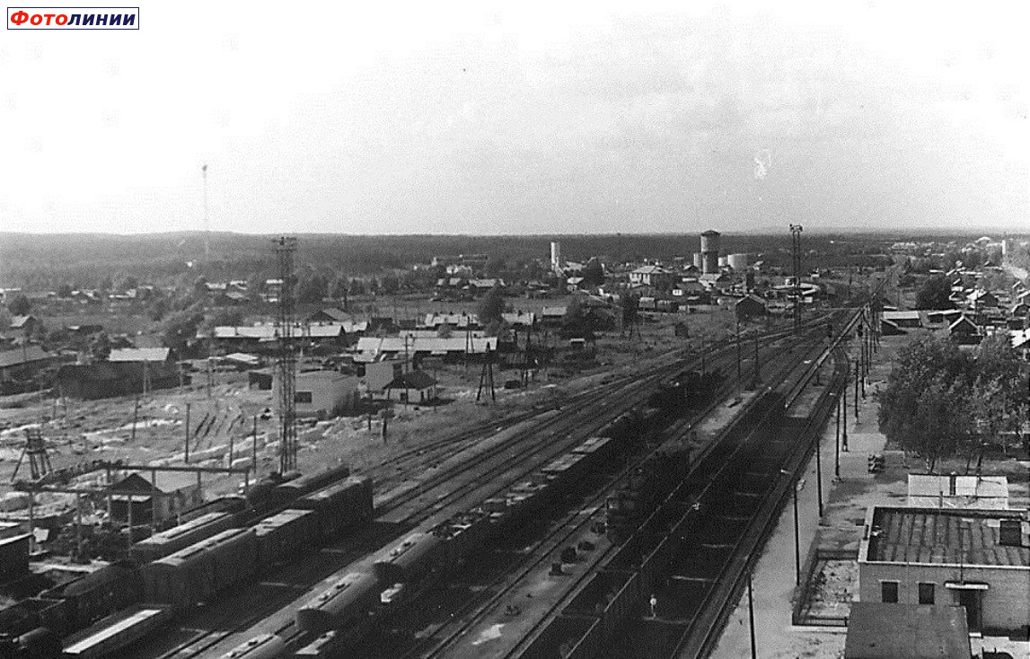 Панорама станции, 1970-е гг