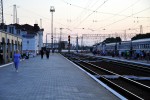 станция Пятихатки: Вид в сторону Пятихаток Стыковых с северной стороны