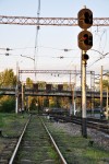 станция Нижнеднепровск: Входной светофор ЧП (со стороны Нижнеднепровск-Пристани)