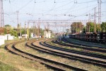 станция Нижнеднепровск: Вид в сторону Нижнеднепровск-Узла