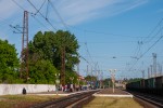 станция Нижнеднепровск: Посадочные платформы, вид в сторону ст. Днепропетровск-Главный