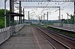 платформа 164 км: Платформа Каменского направления, вид в сторону Днепра
