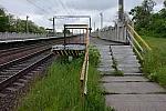 платформа 164 км: Вид на платформу Днепровского направления в сторону Днепра