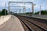 платформа 165 км: Платформа Днепровского направления, вид в сторону Каменского