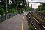 платформа 184 км: Платформа Каменского направления, вид в сторону Днепра