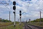 станция Запорожье-Каменское: Входные светофоры ЧР, ЧД и Ч