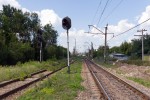 станция Днепр-Грузовой: Вид из нечётной горловины