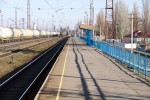 платформа Депо-Узел: Южная платформа. Вид в сторону Синельниково/Новомосковска