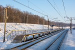 платформа 207 км: Платформа днепровского направления, вид в сторону Синельниково