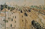 станция Чаплино: Рисунок немецкого художника