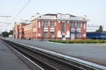 станция Синельниково I: Вокзал, вид с западной стороны