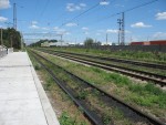 станция Зайцево: Вид с перрона в сторону Павлограда