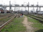 станция Синельниково I: Вид в нечётном направлении
