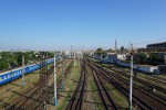 станция Запорожье I: Вид в сторону Синельниково
